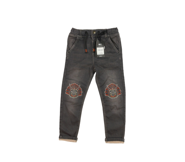 Nové šedé kalhoty s dinosaurem Tu 