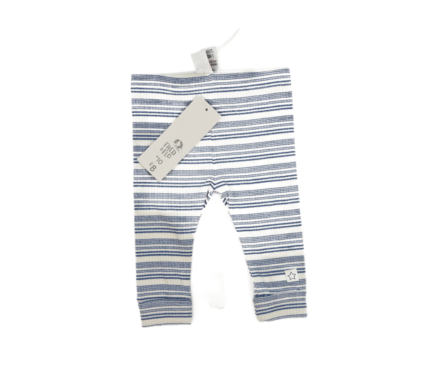 Nové bílé legíny s modrými pruhy F&F
