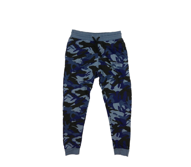 Modré maskáčové tepláky George