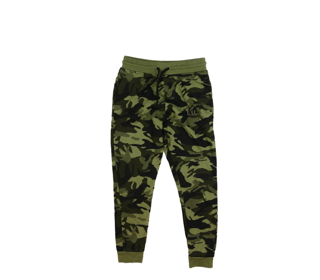 Zelené maskáčové tepláky George