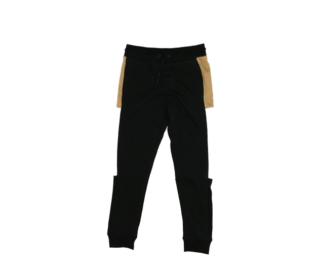 Černé tepláky s bočním pruhem F&F