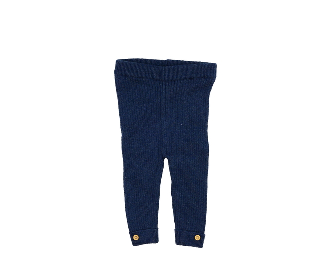 Modré pletené legíny Tu 