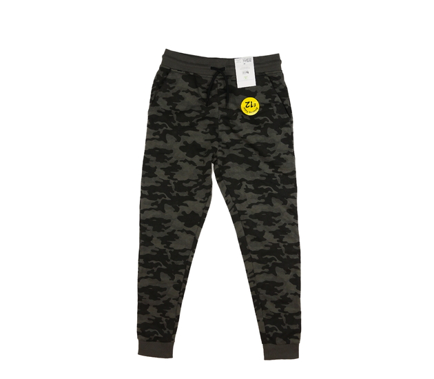 Nové šedé maskáčové tepláky George