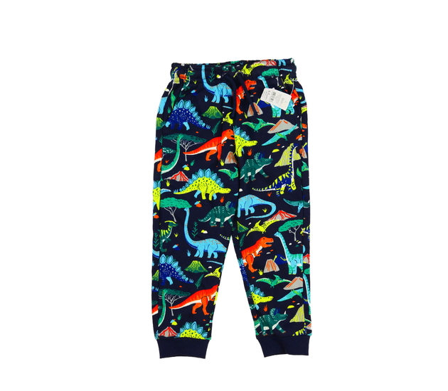 Nové modré dinosauří tepláky Nutmeg