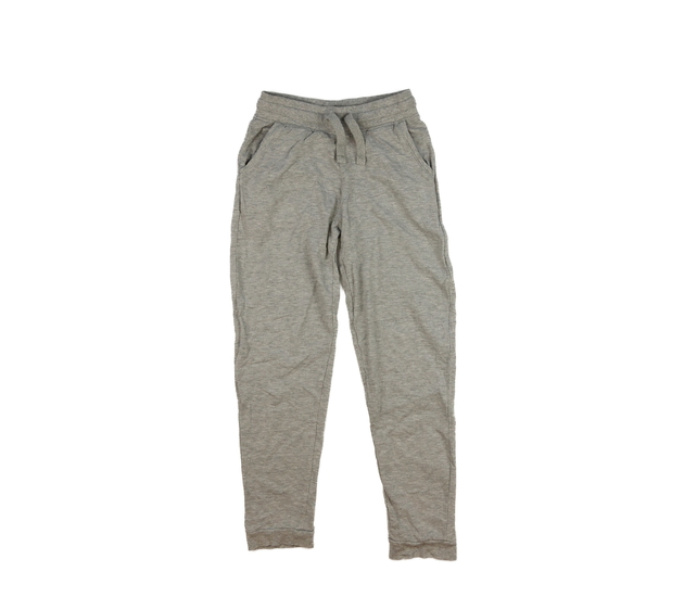 Šedé melírované tepláky 