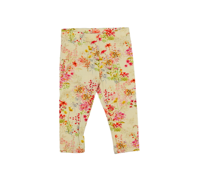 Krásné žluté legíny s květinami Next