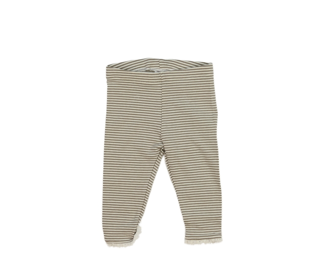 Pruhované legíny s krajkou Next