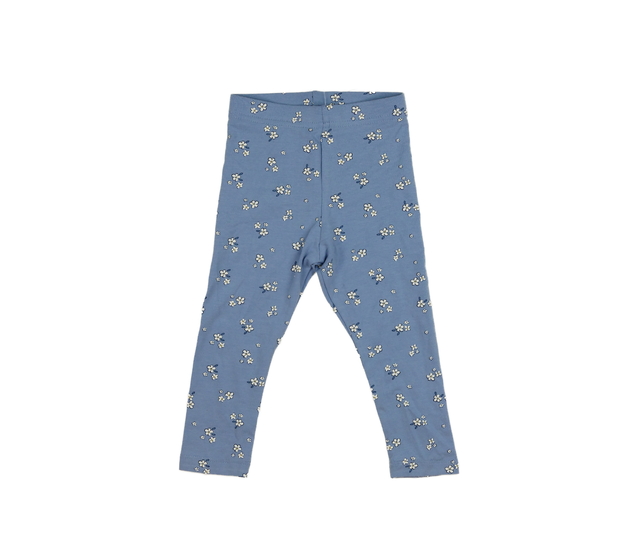 Modré legíny s květinami George