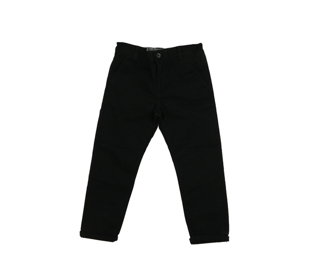 Černé společenské kalhoty F&F