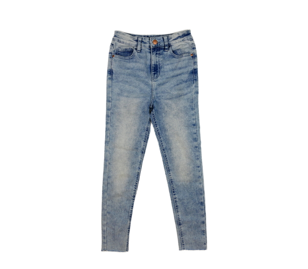 Světle modré skinny rifle George