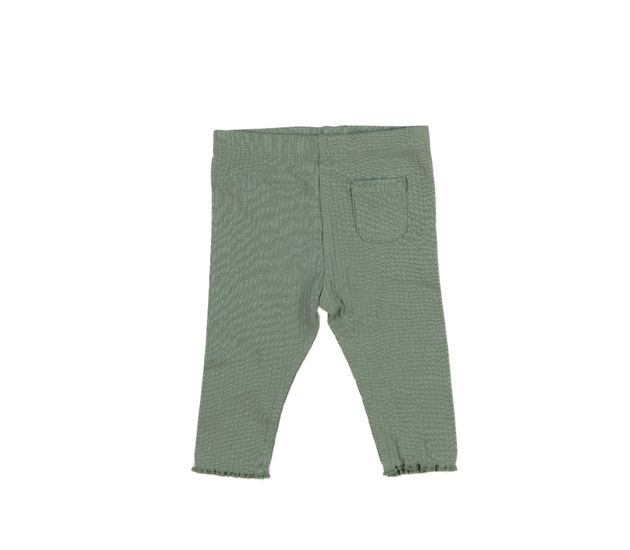 Zelené žebrované legíny M&S