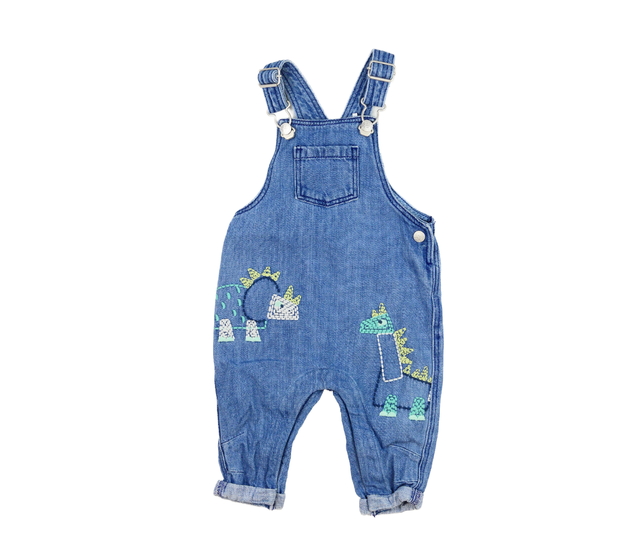 Modré riflové lacláče s dinosaury M&S