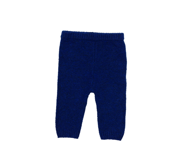 Modré teplé melírované legíny M&S