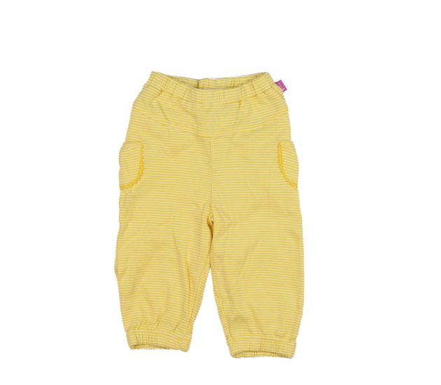 Žluté pruhované legíny Jojo Maman Bébé