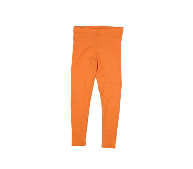 Oranžové žebrované legíny George