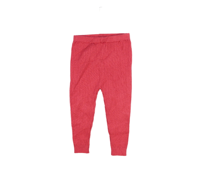 Tmavě červené teplejší legíny Nutmeg