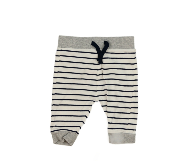 Bílé tepláčky s modrými pruhy Next