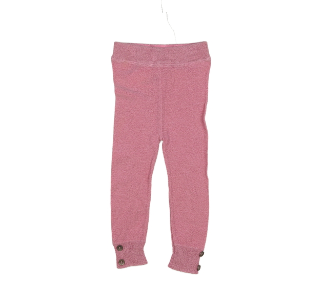 Růžové legíny s metalickým vláknem Mothercare