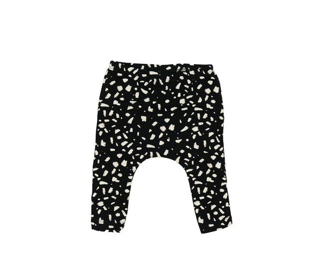 Černé vzorované legíny Next