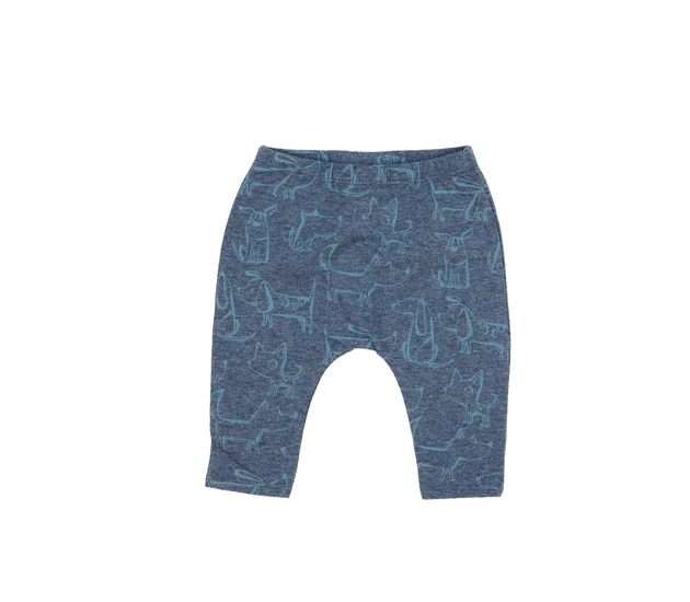 Modré legíny se zvířátky Next