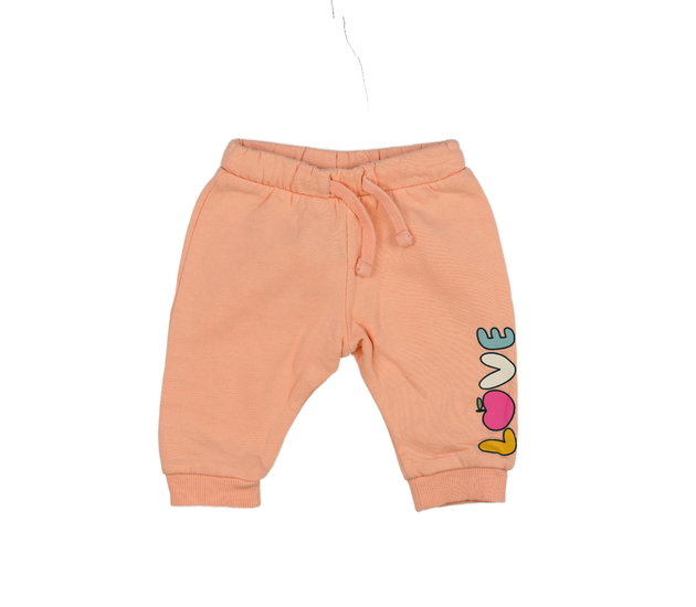 Meruňkové tepláky s nápisem M&S