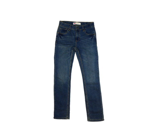 Modré melírované rifle slim Levi´s 