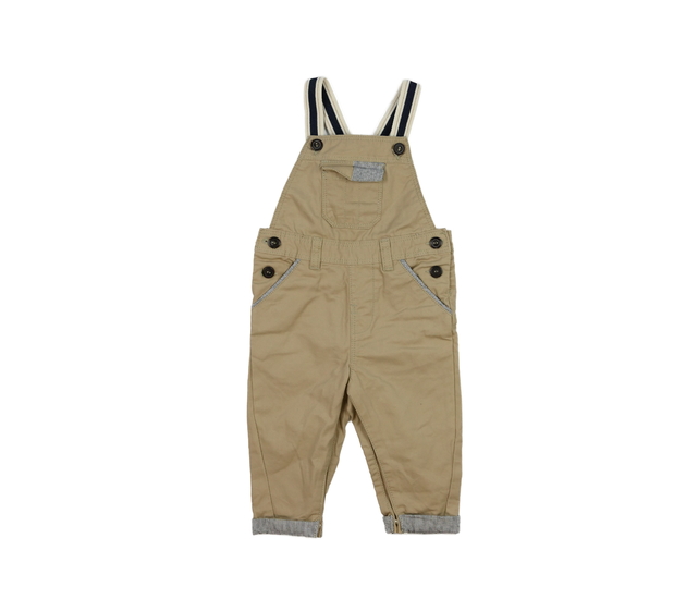 Hnědé kalhoty s laclem M&Co