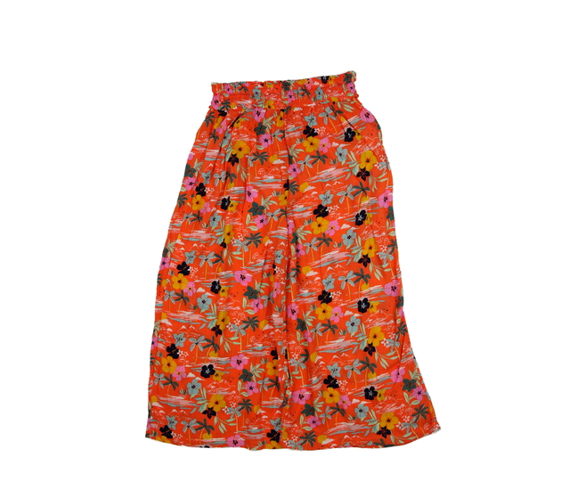 Oranžové vzdušné kalhoty s obrázky M&S