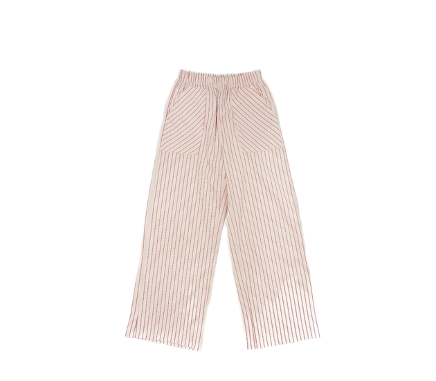 Široké letní kalhoty s pruhy Zara