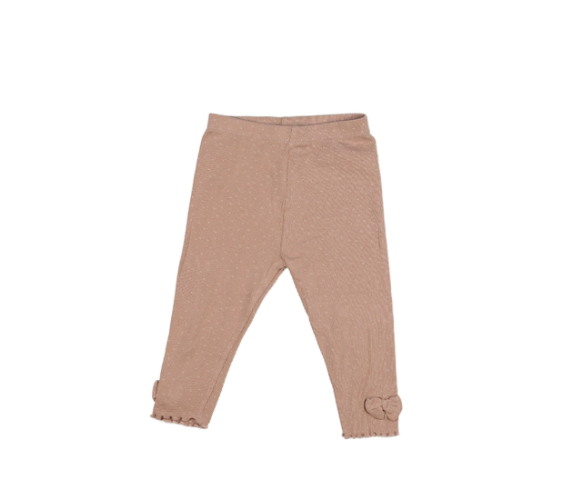 Růžové puntíkaté legíny Next