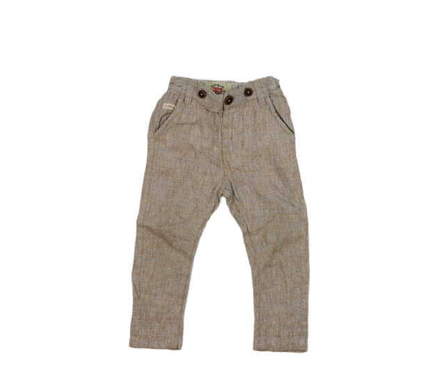 Hnědé melírované kalhoty Next