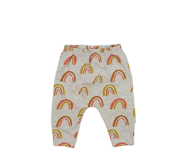 Šedé legíny s duhou Tu 