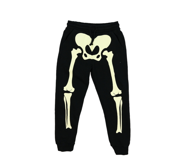 Černé tepláky s kostrou F&F