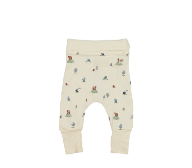 Krémové legíny s medvědem F&F