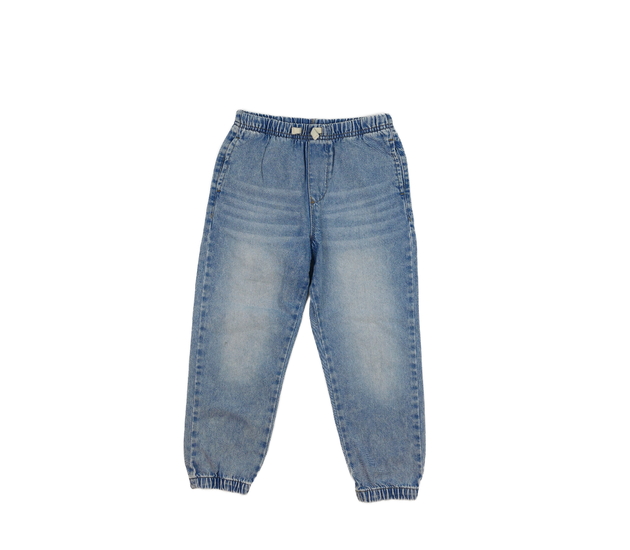 Světle modré volné rifle Next