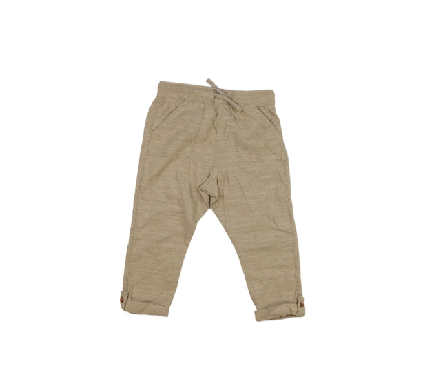 Hnědé volné kalhoty F&F