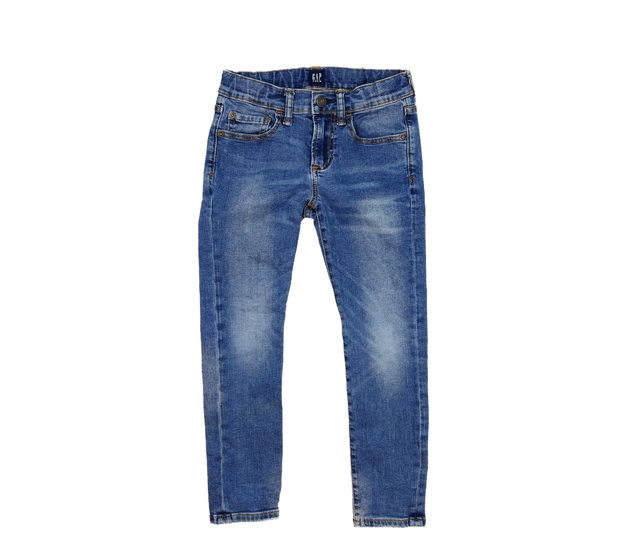 Modré melírované rifle skinny Gap