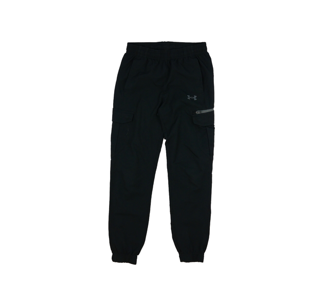 Černé vycházkové kalhoty Under Armour