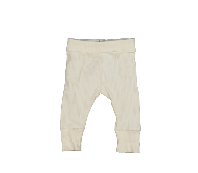 Krémové žebrované legíny Primark 