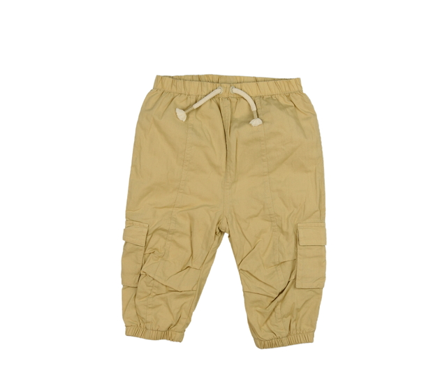 Hnědé kalhoty s bavlněnou podšívkou Next