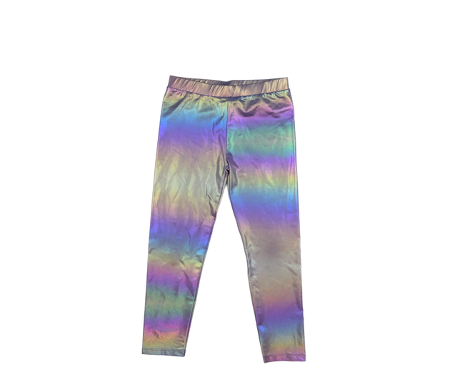 Fialové metalické legíny Tu 