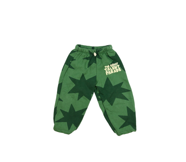 Zelené tepláky s hvězdami Zara