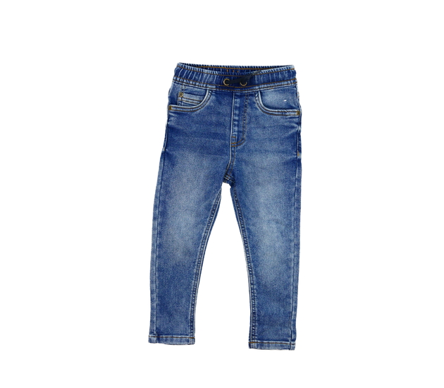 Modré melírované rifle Nutmeg