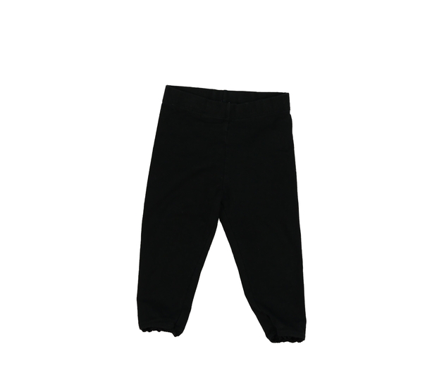 Černé legíny s krajkou Next