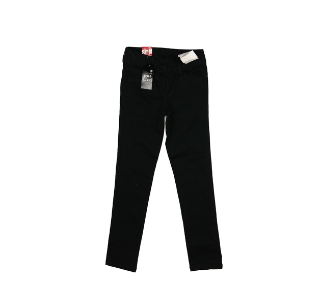 Nové černé rifle slim fit Next