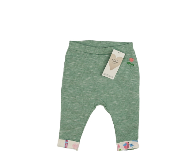 Nové zelené melírované legíny M&S