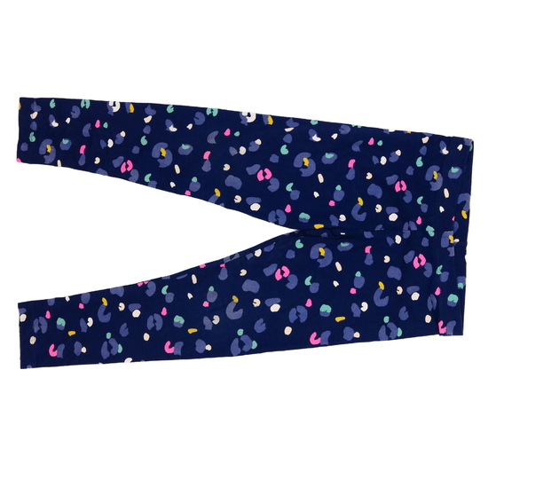 Tmavě modré vzorované legíny M&S