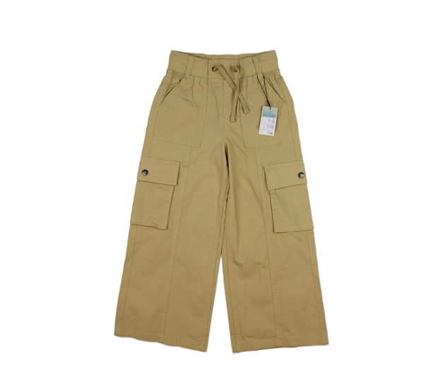 Nové hnědé široké kalhoty Primark 