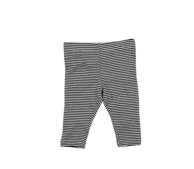 Bílo-modré pruhované legíny F&F