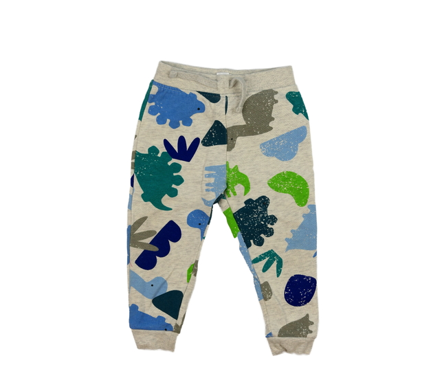 Šedé dinosauří tepláky 